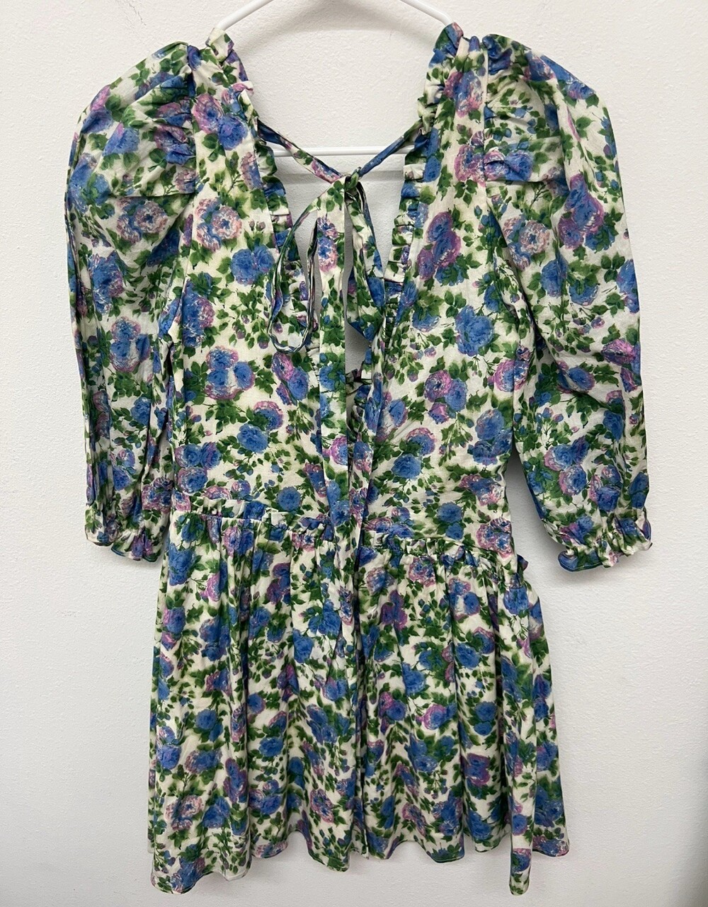 New Nwt For Love & Lemons Bridget Mini Dress in Wisteria Size S